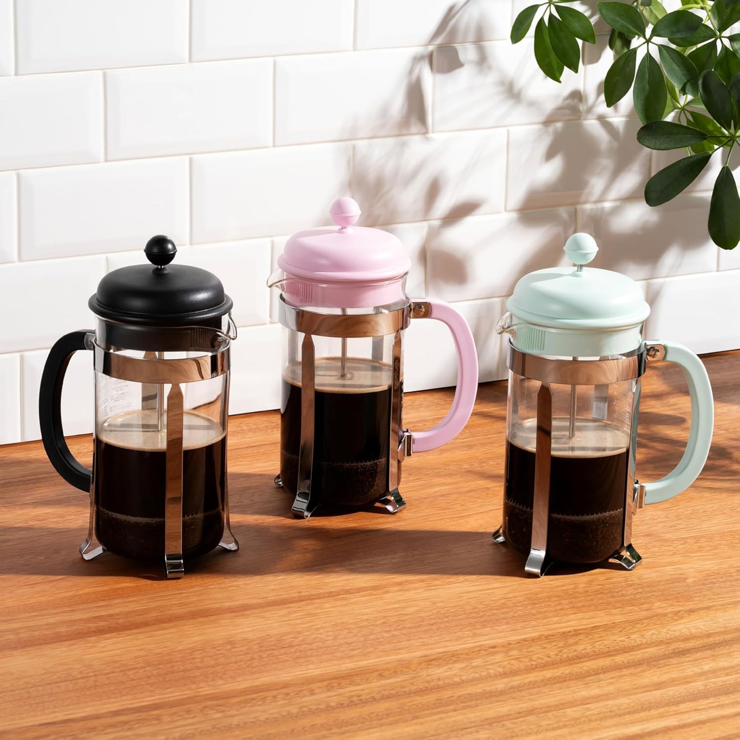 Caffettiera, 1.0 L Schwarz