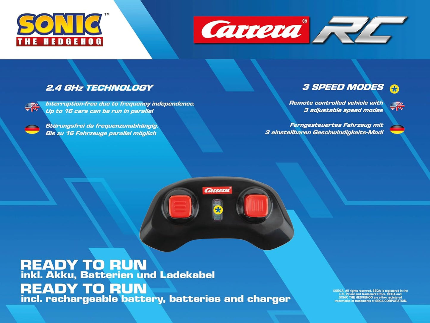 Team Sonic Racing Mini RC, 1:43