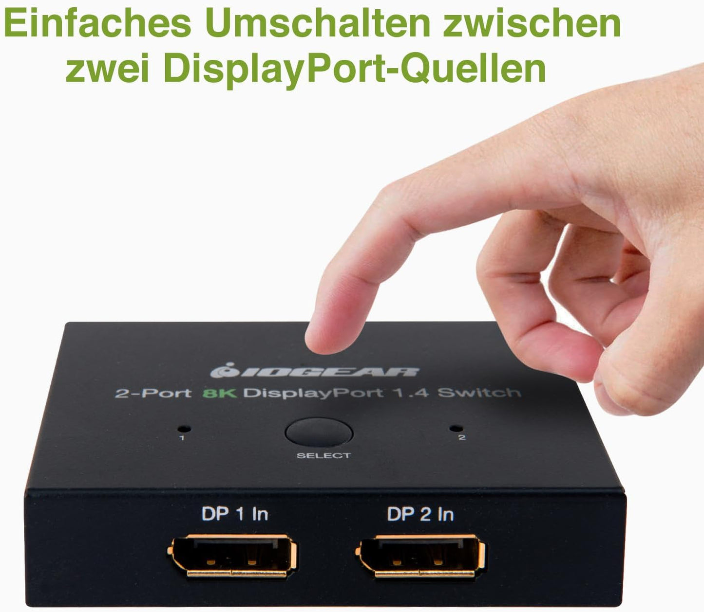 Displayport Switch 8K Splitter DP 1.4