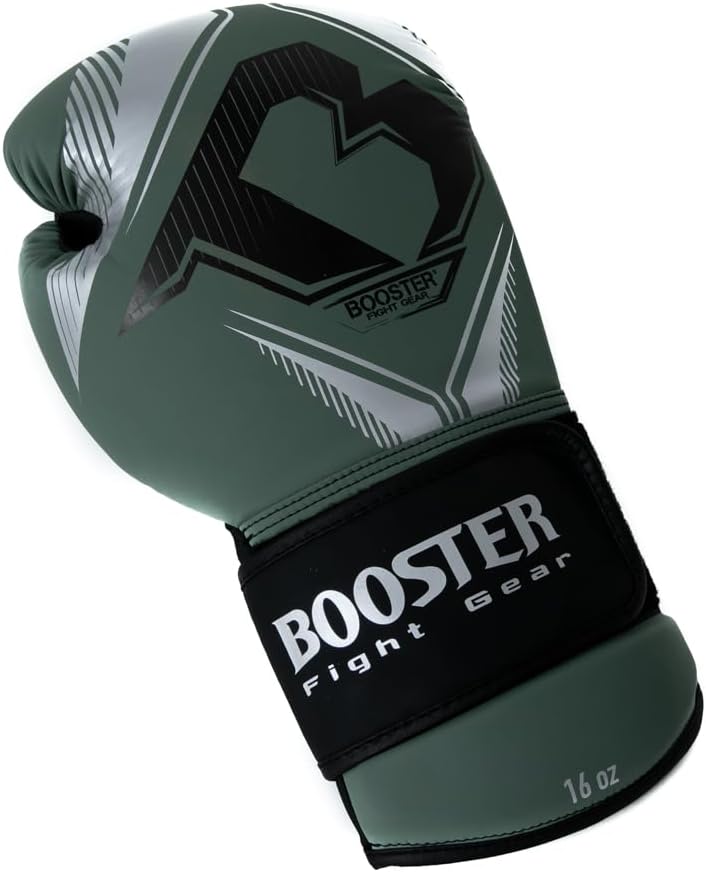 Boxhandschuhe Bangkok Series, Grün / Silber 14 oz