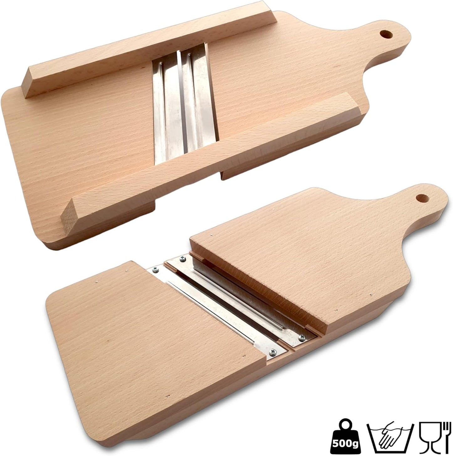 Krauthobel, 2 Klingen