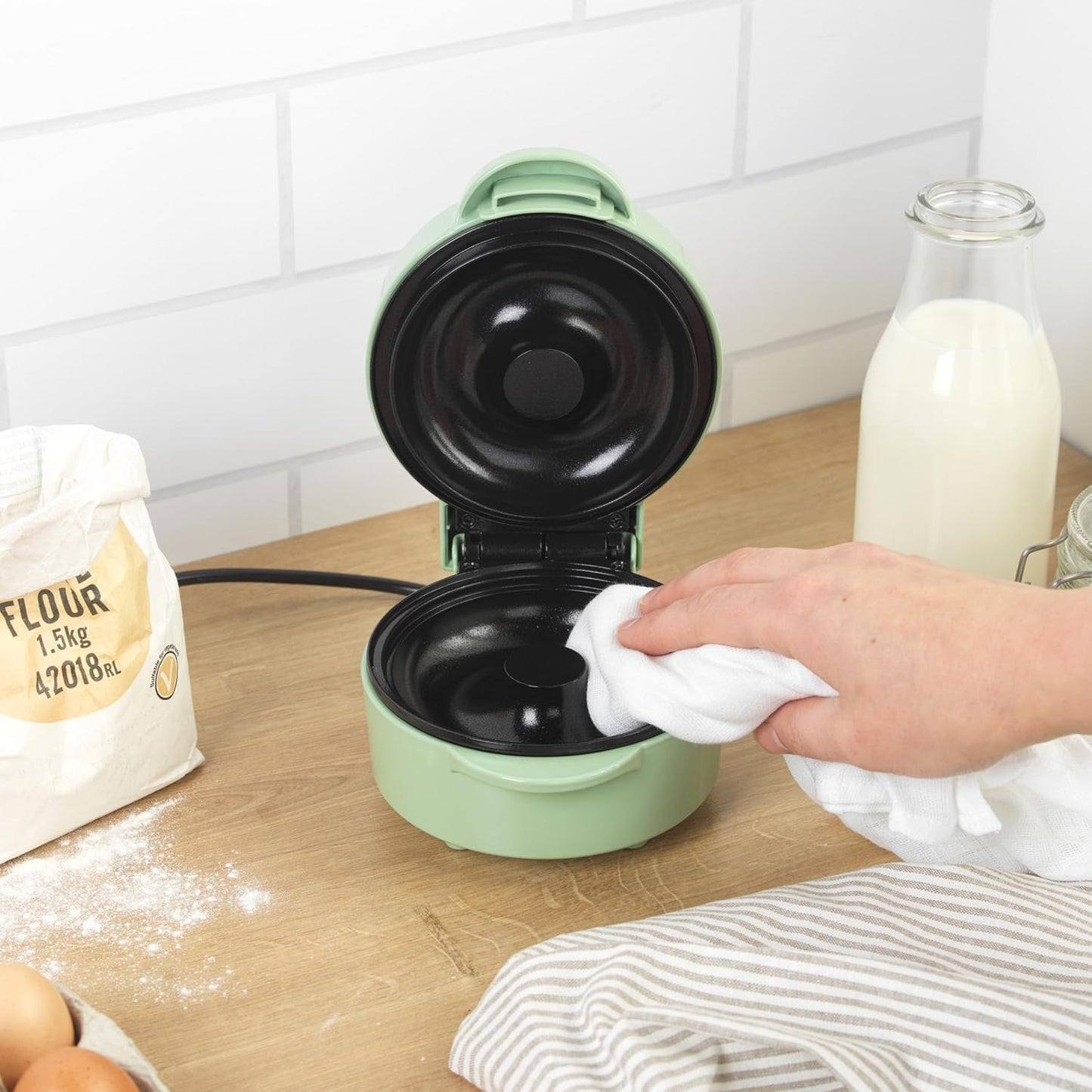Donut-Maker mit Antihaftbeschichtung, EU Stecker