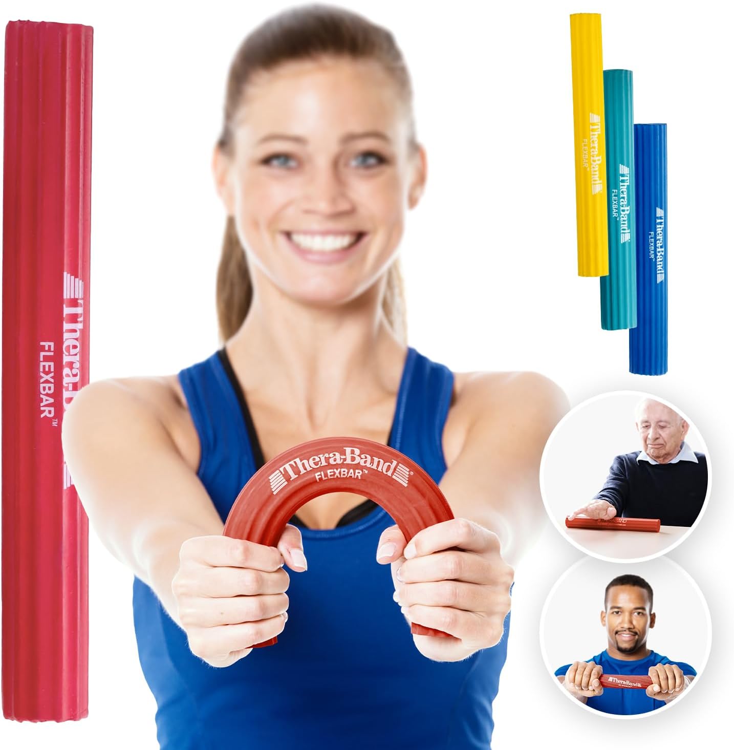 FlexBar Handmuskeltrainer, Rot