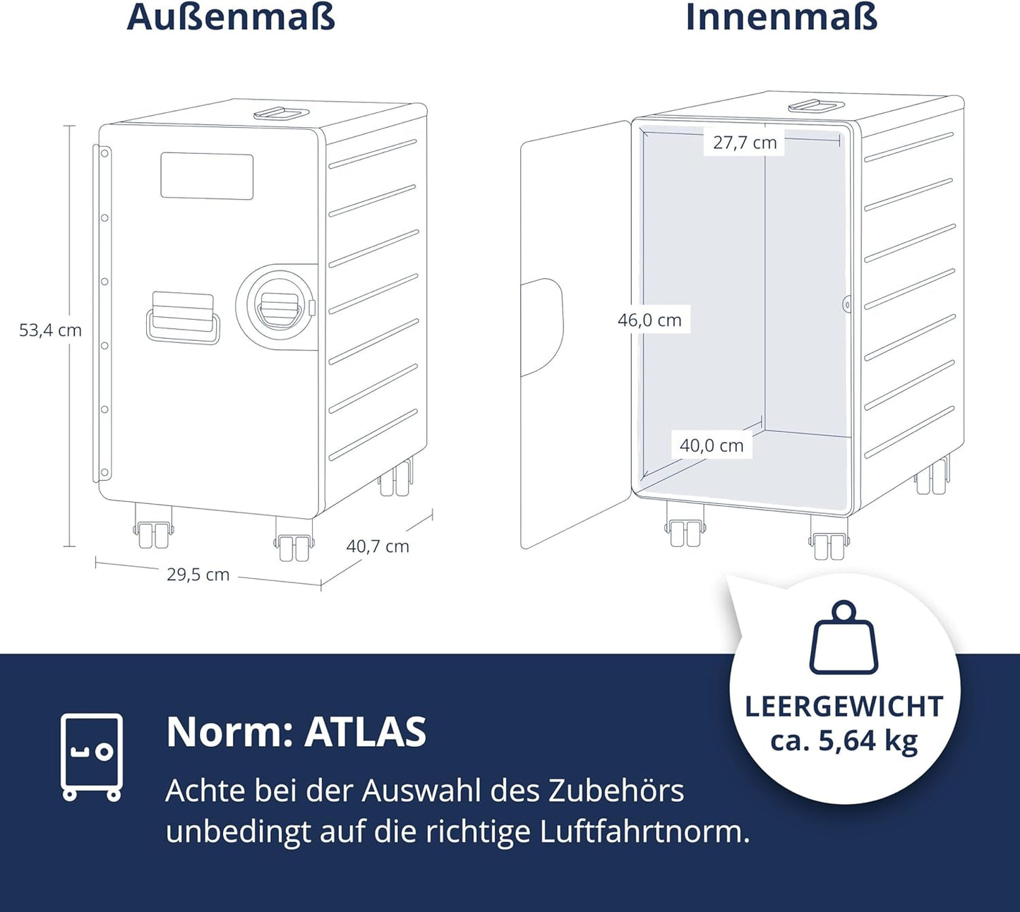 Mobiler Rollcontainer mit Schubladen, vormontiert, Anthrazit Basic