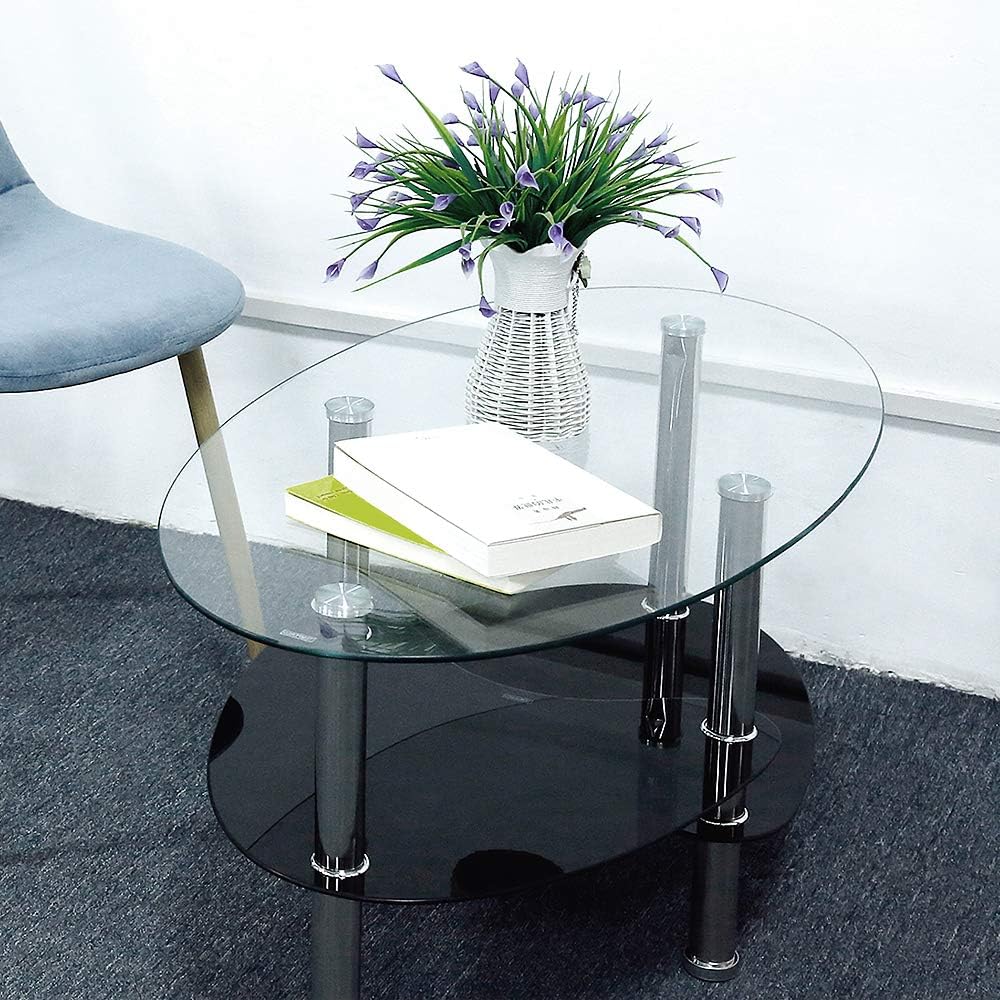 Ovaler Couchtisch