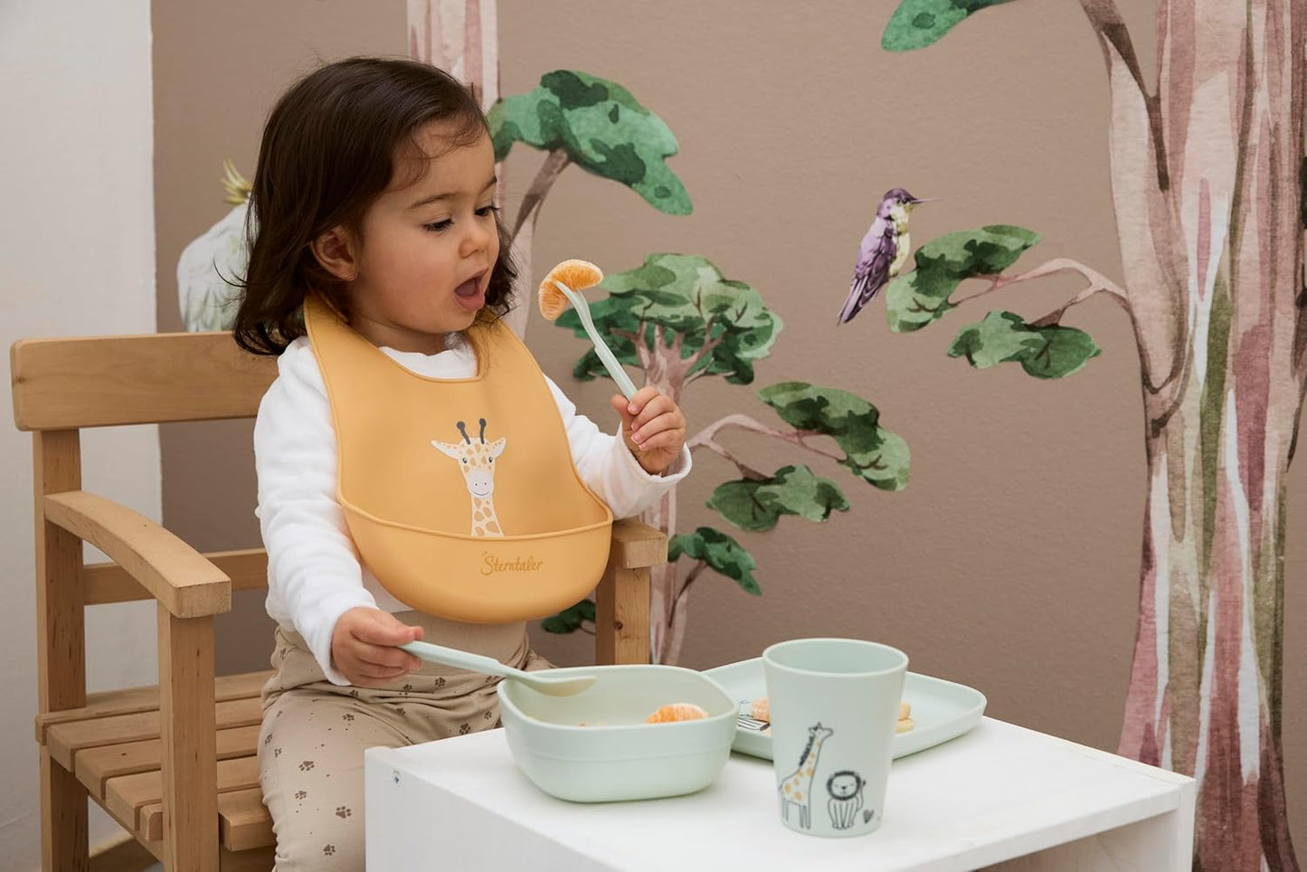 Kindergeschirrset Safari