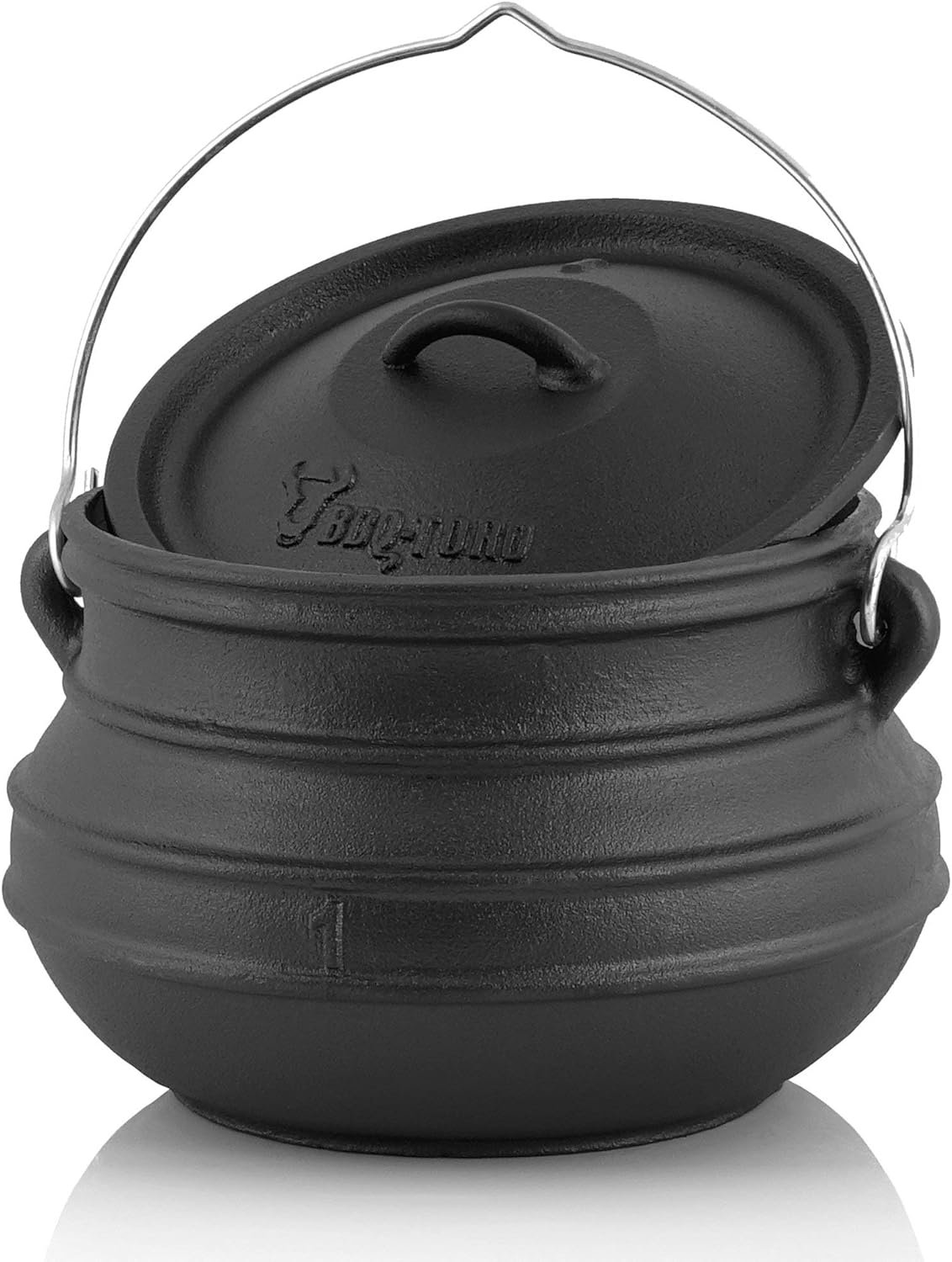 Gusseisen Potjie, Potjie #1 (ca. 3 Liter) ohne Füsse