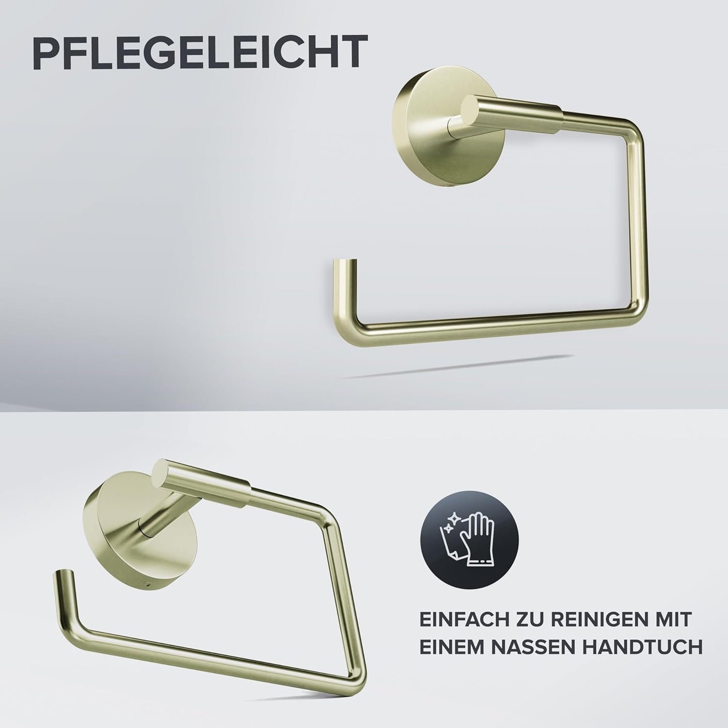 Toilettenpapierhalter Farstadsanden, Gold Zum Bohren