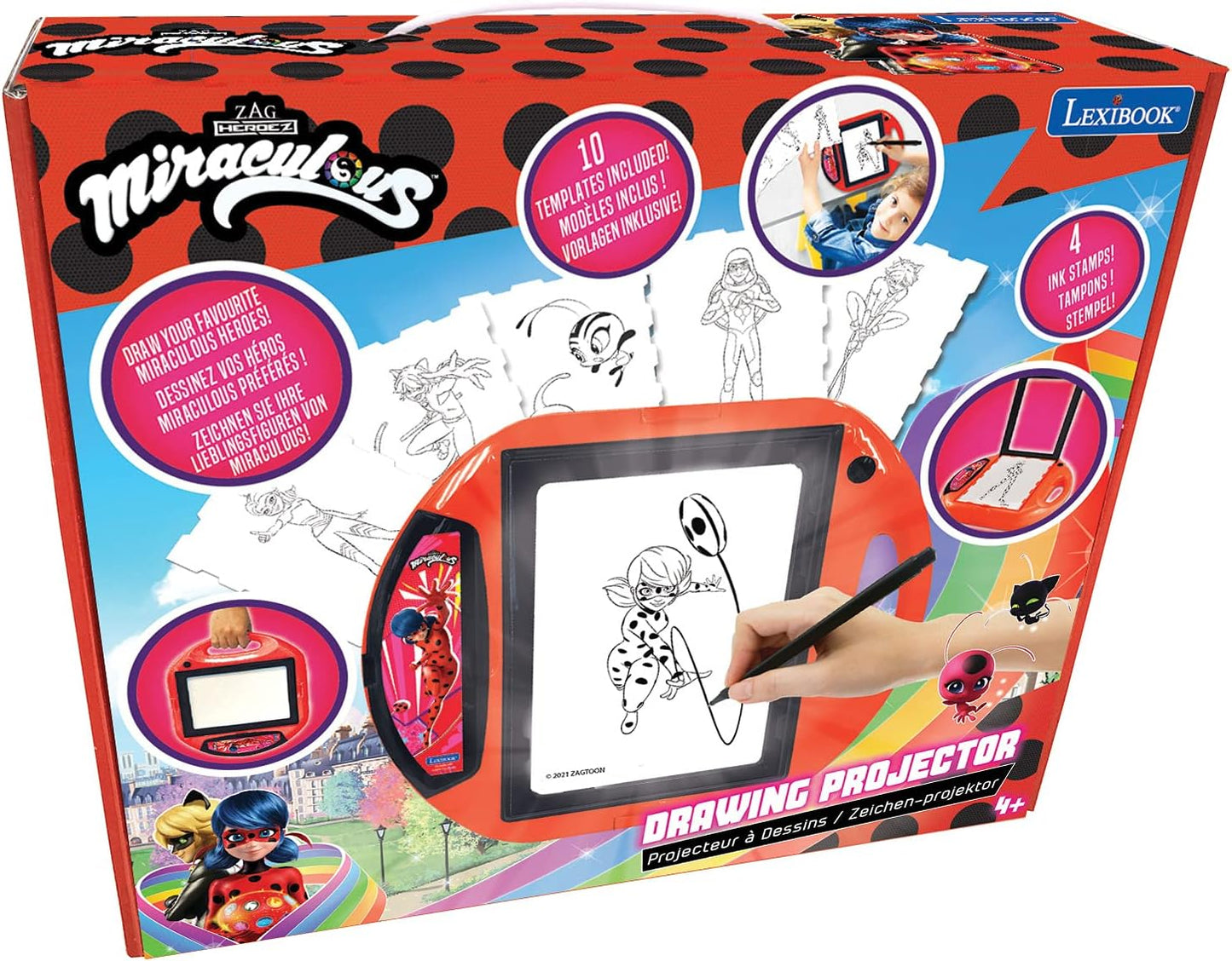 Zeichenprojektor - Miraculous Ladybug Cat Noir, Miraculous