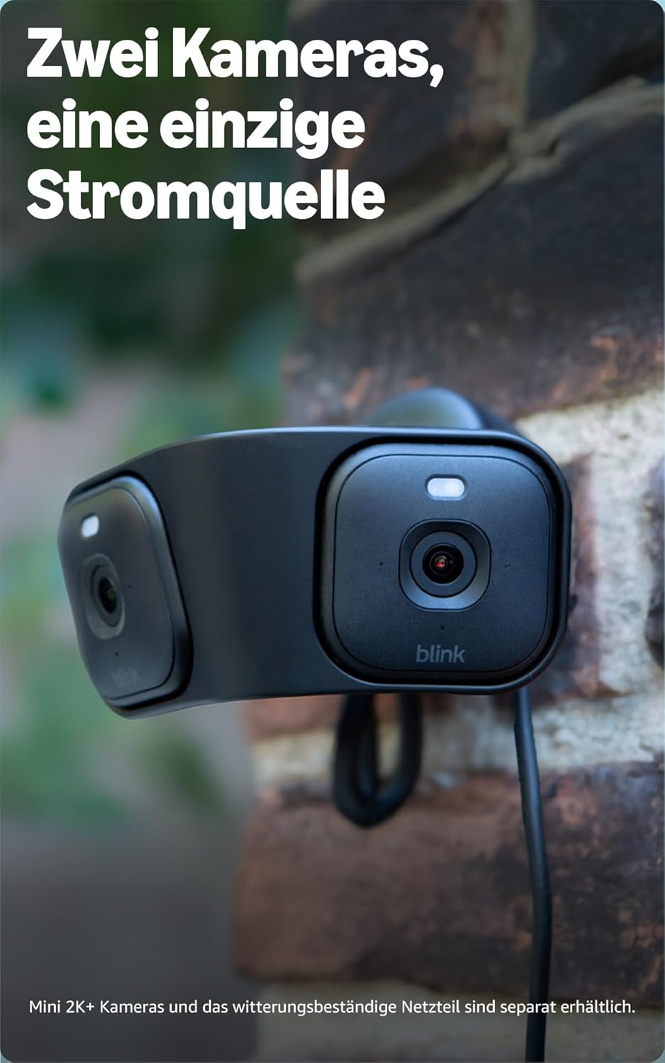 Dual-Kamerahalterung für Mini 2K+ und Mini 2, Weiß