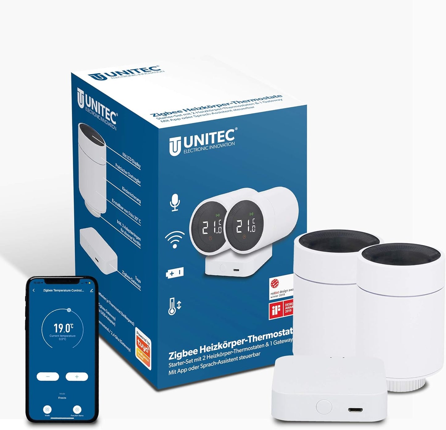 Smart Heizkörper-Thermostat, Starterset