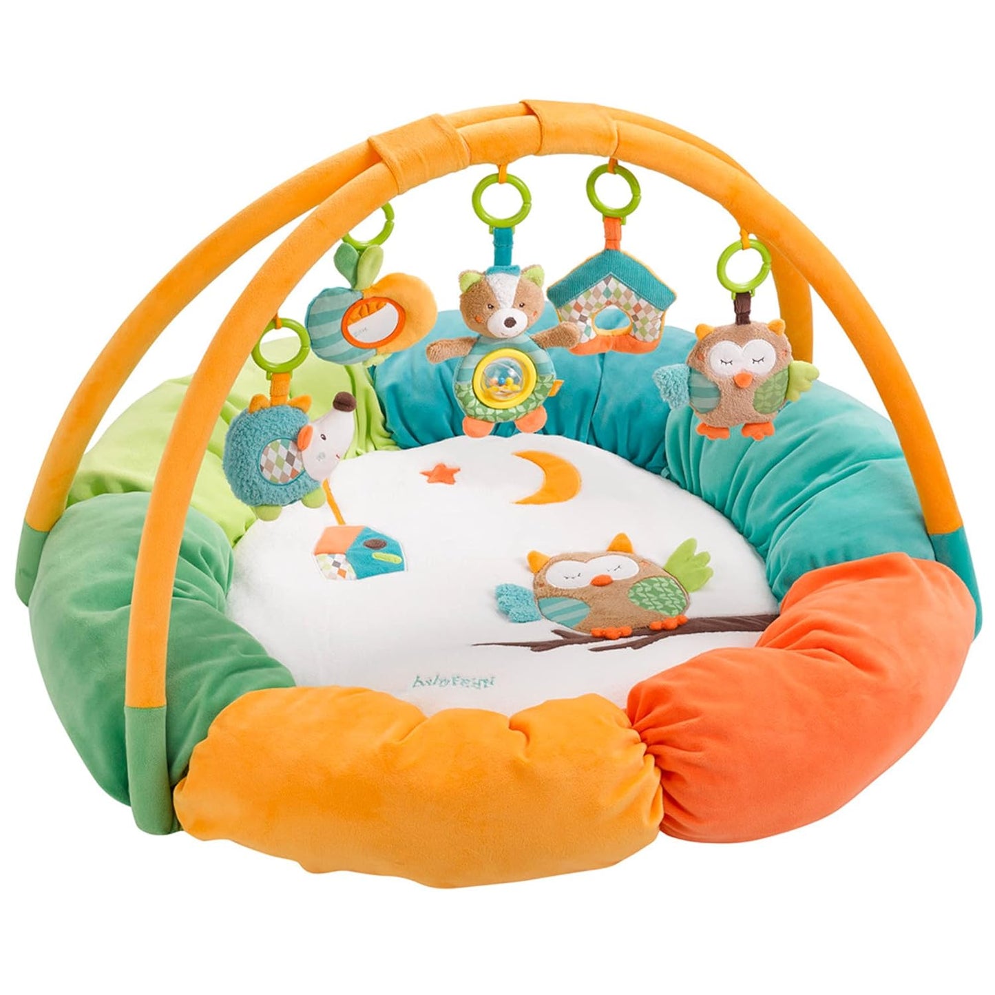3-D-Activity-Nest Spielbogen Eule mit Spielzeugen, Eule
