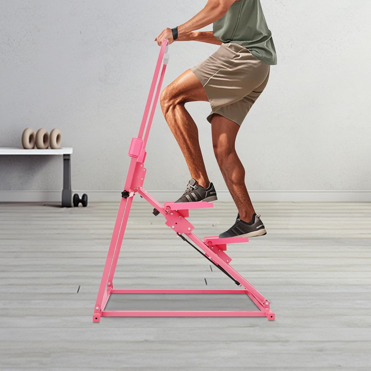 Stair Stepper für Zuhause, Rosa