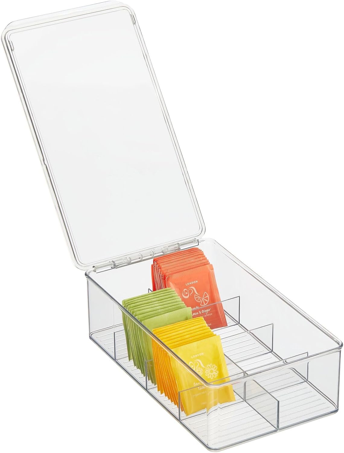 Küchen-Organizer Teebox-Set (2 Stück, 8 Fächer)