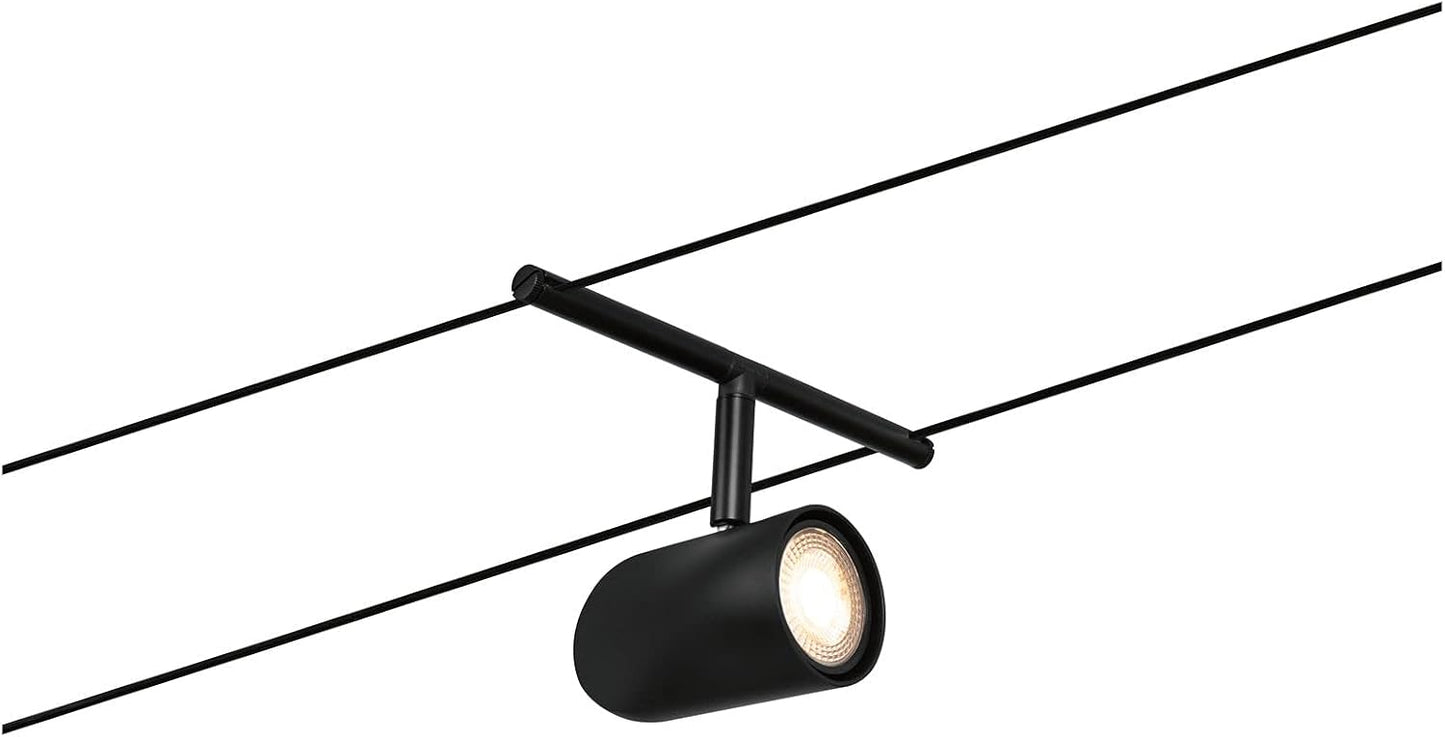 5er-Set Seilsystem CorDuo, 5er-Set Cup Schwarz Matt, Chrom