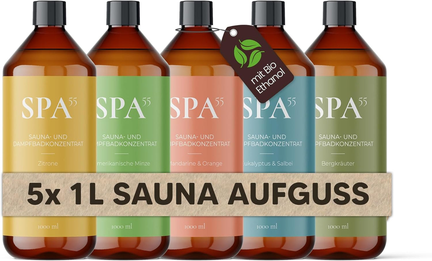 5er-Set Saunaaufguss, 5er Set