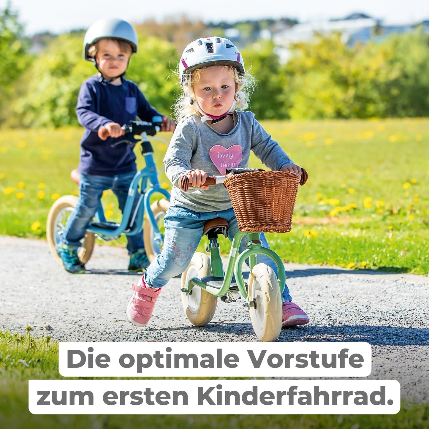 Höhenverstellbares Laufrad LR M Classic, Schwarz Einheitsgrösse