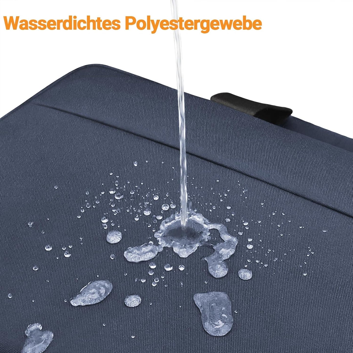 Laptoptasche, Stossfest, Wasserdicht, Dunkelblau 17-17,3 Zoll