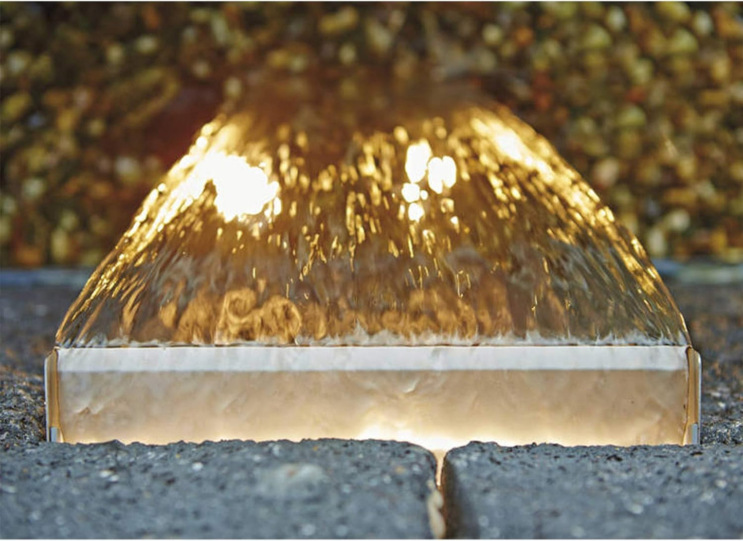 LED-Wasserfallbeleuchtung für Terrasse & Teichrand