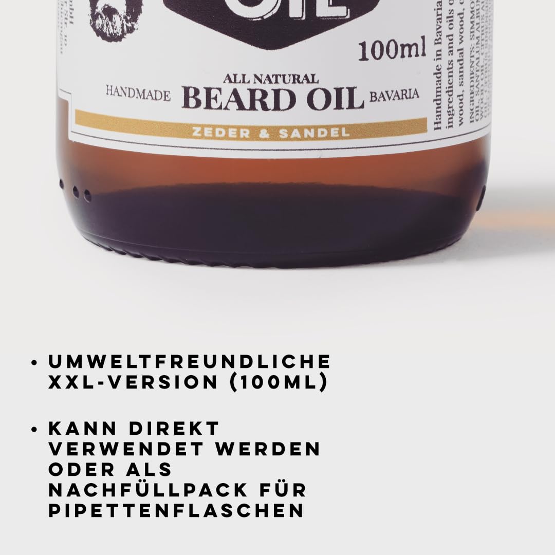 Bartöl Zeder & Sandelholz, 100 ml (1er Pack)