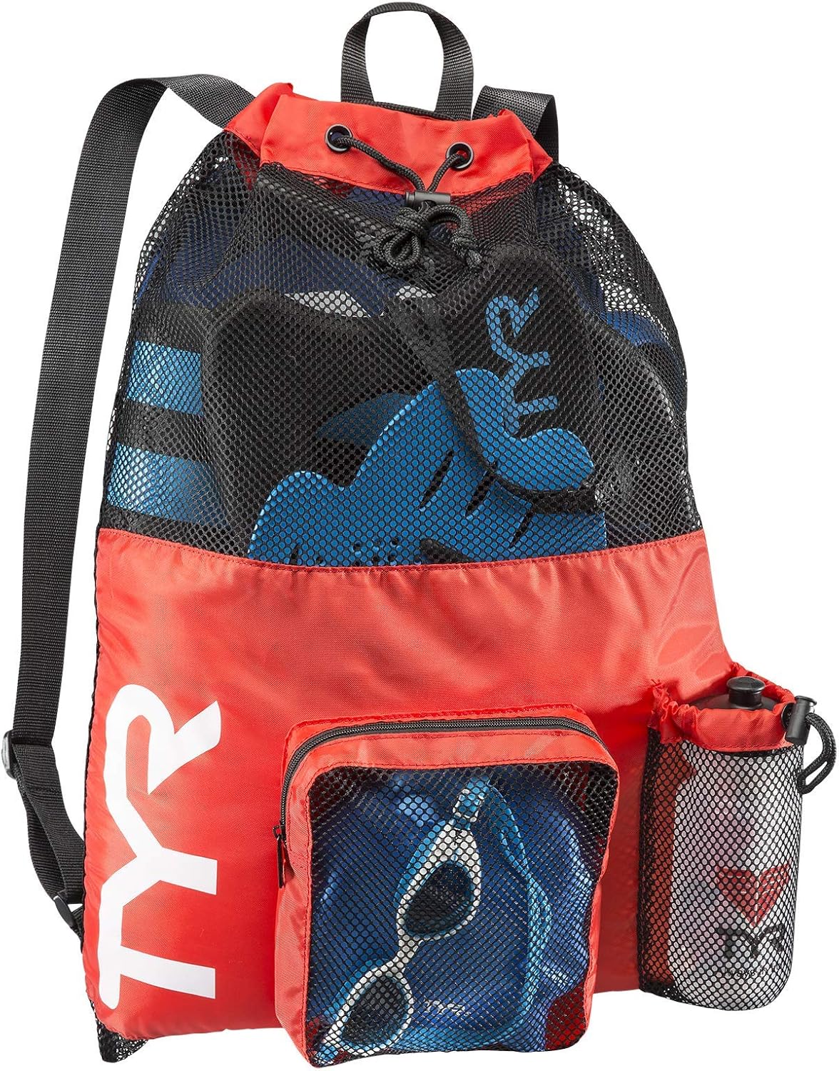 Big Mesh Mummy Rucksack, Einheitsgrösse Rot