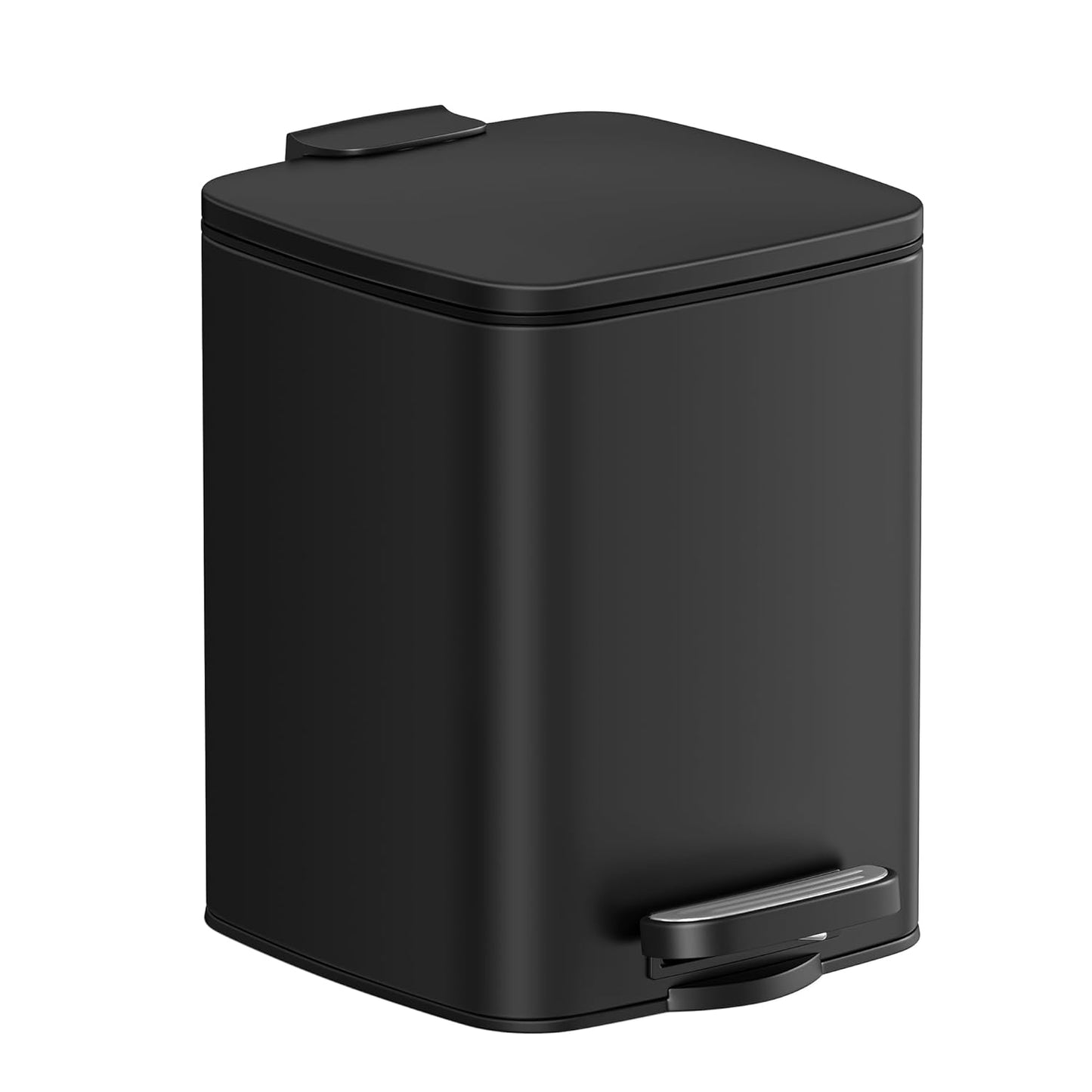 Kosmetikeimer mit Tretpedal, Schwarz 6 L