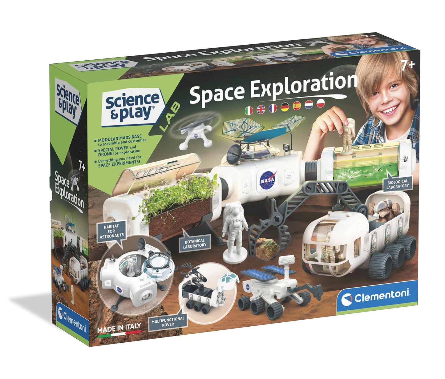 NASA Space Exploration Experimentierkasten, NASA Space Explorations