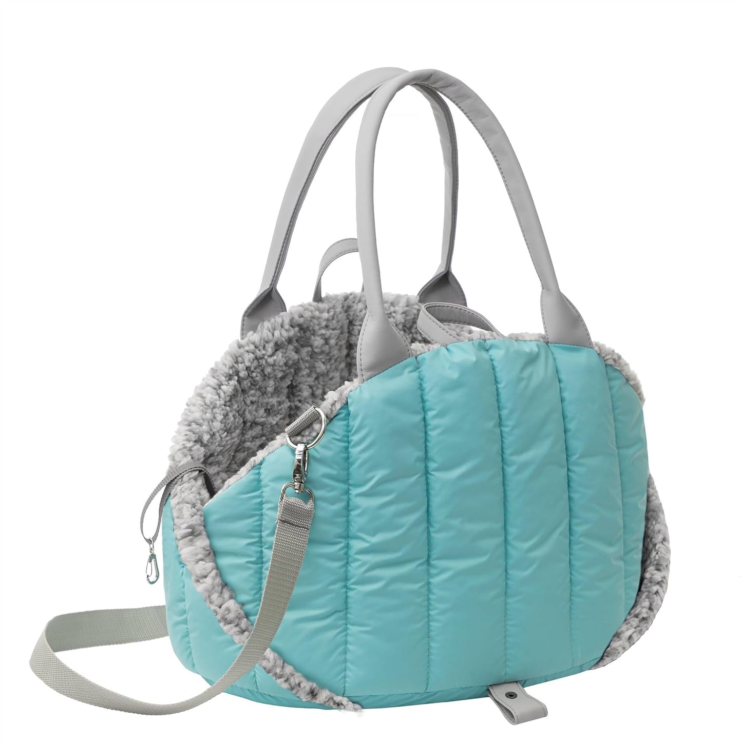 Sea Shell Hundetasche, Grösse 2: 47x29x32 cm Türkis