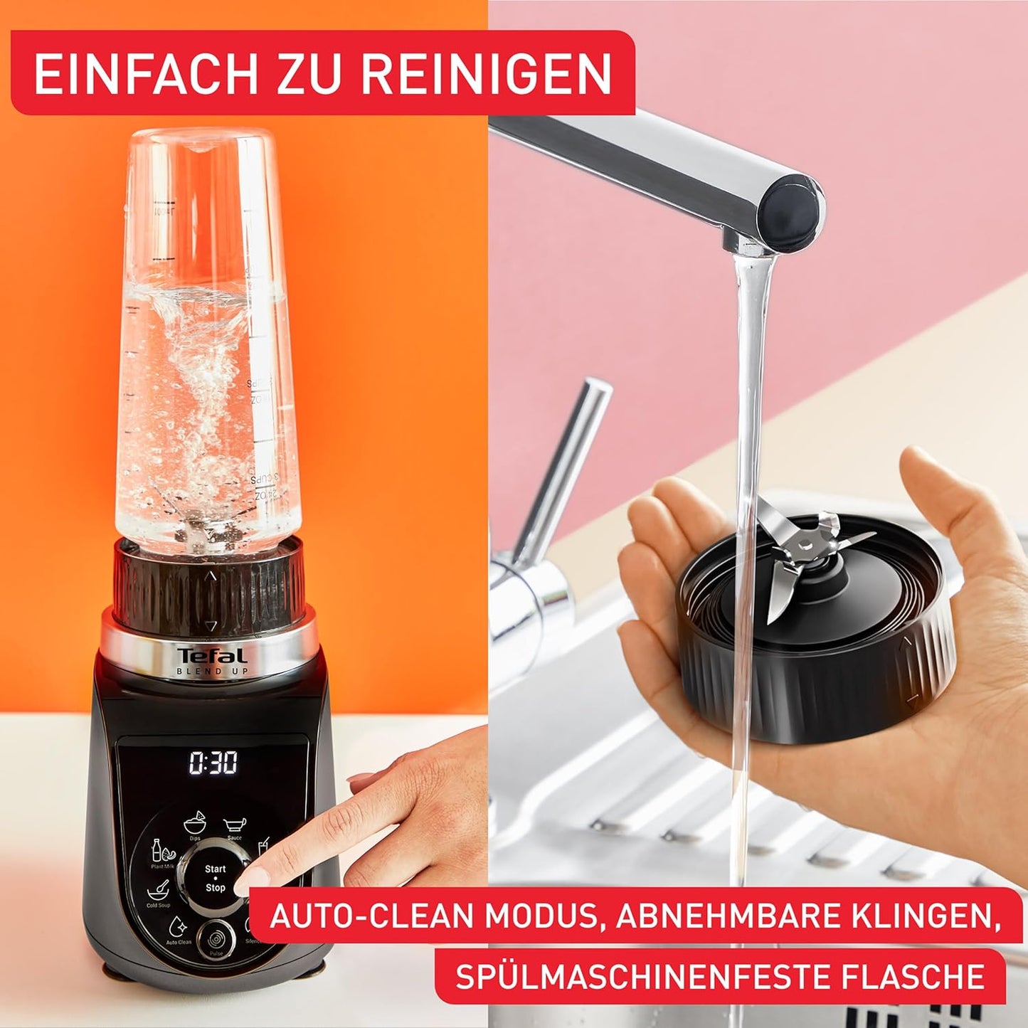 Blend Up Mini-Mixer, Grau 1000.0 Watt