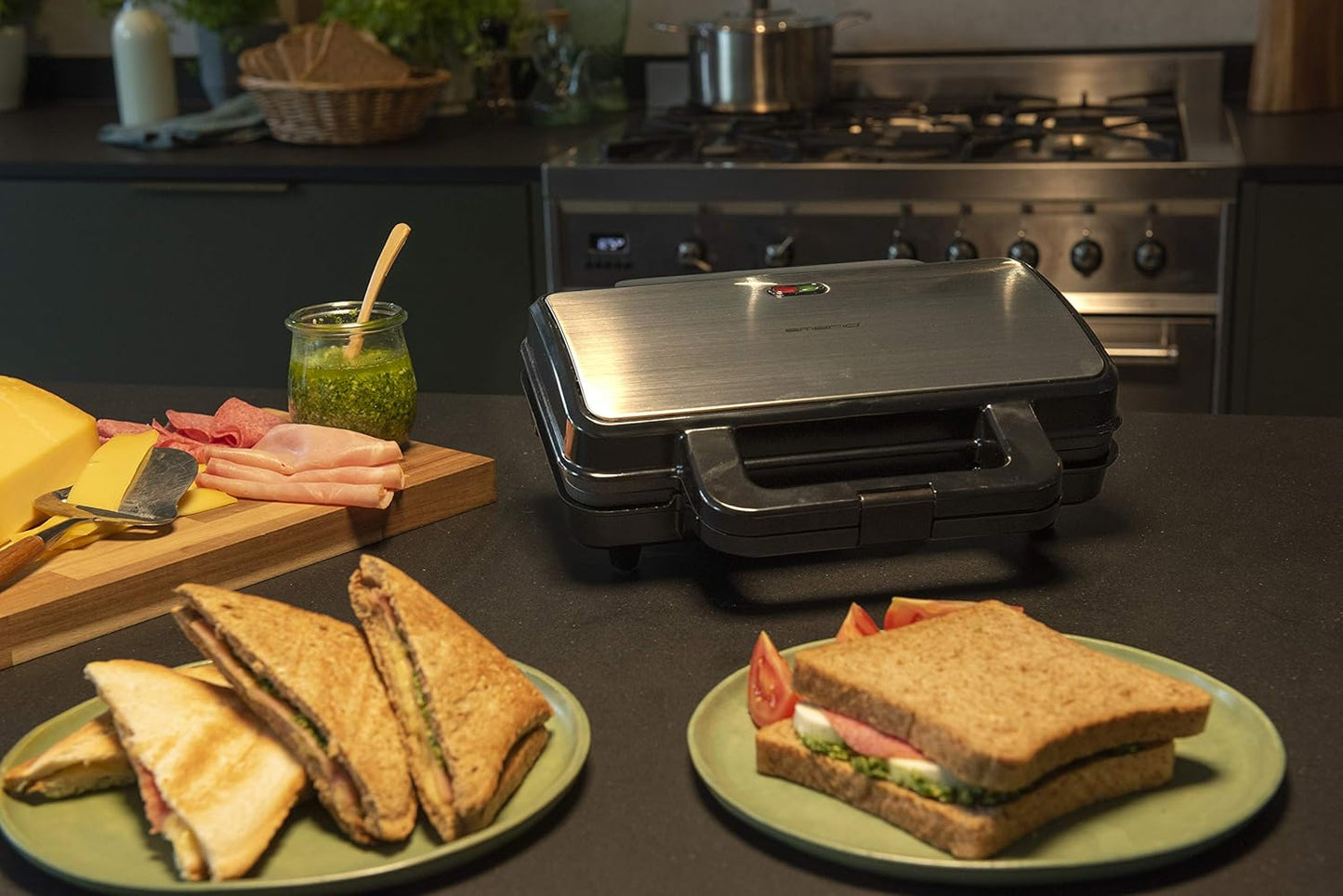 Sandwichtoaster, Muschelform Single