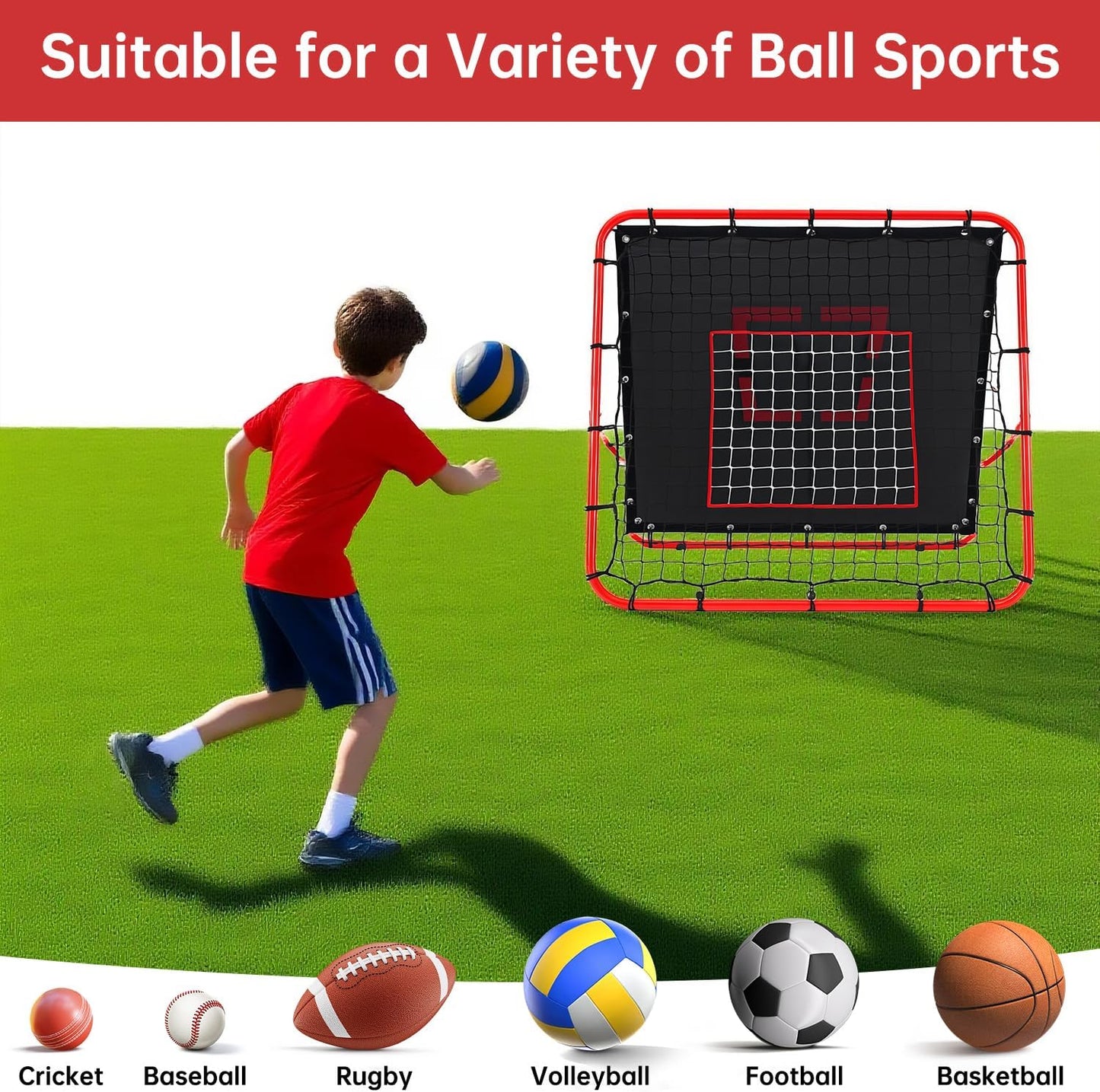 Rebounder für Fussball- und Volleyballtraining