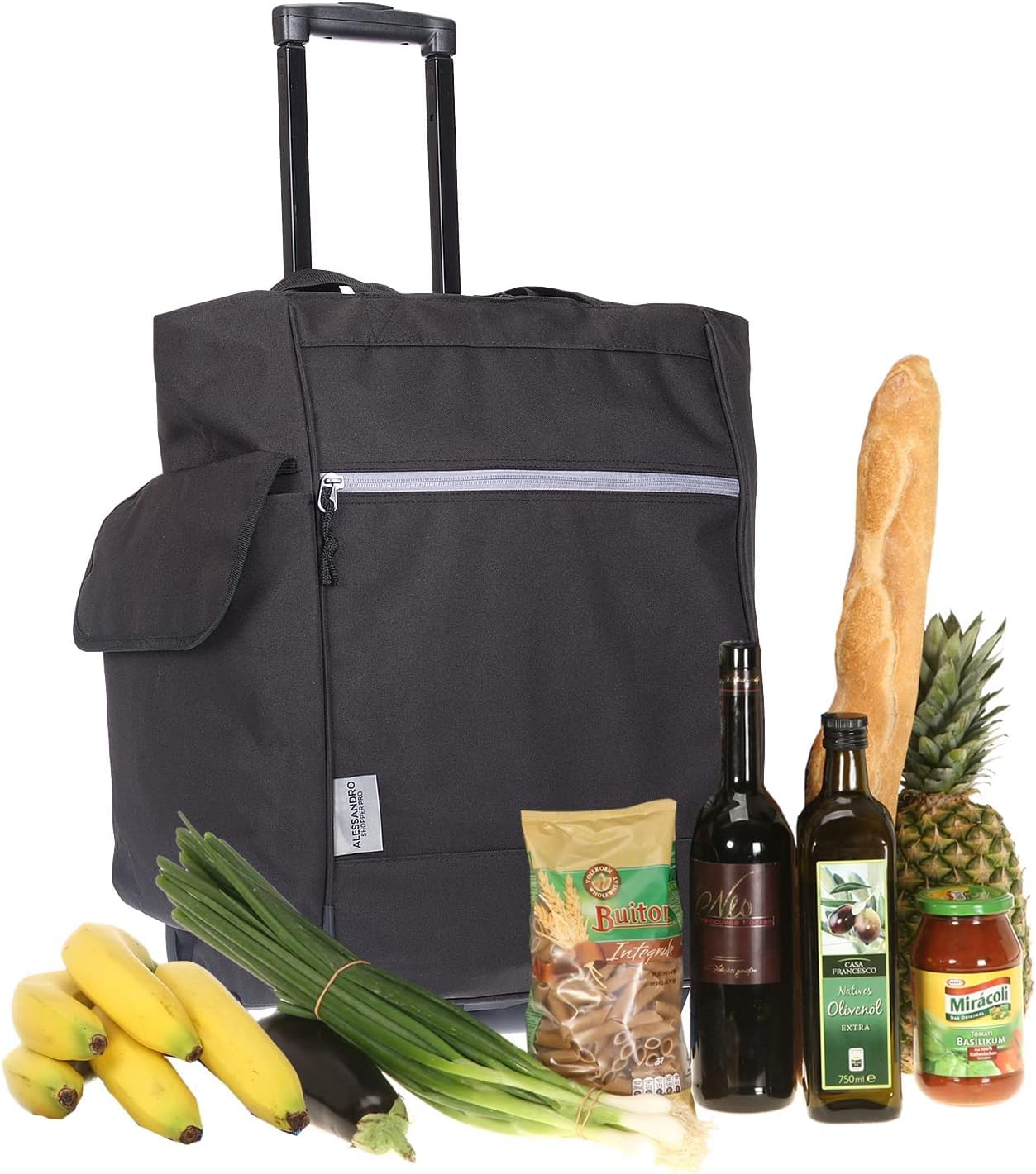 Shoppingtrolley XL, 12895 Black Uni