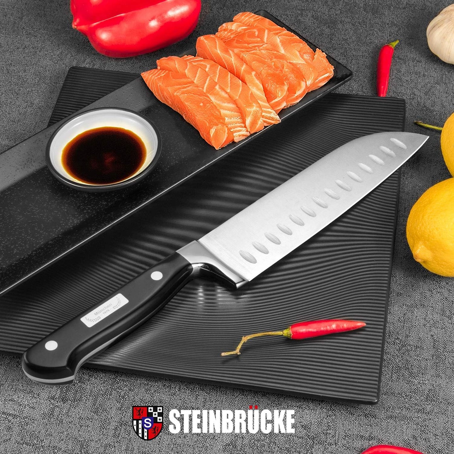 Santokumesser, Santoku Messer 18cm