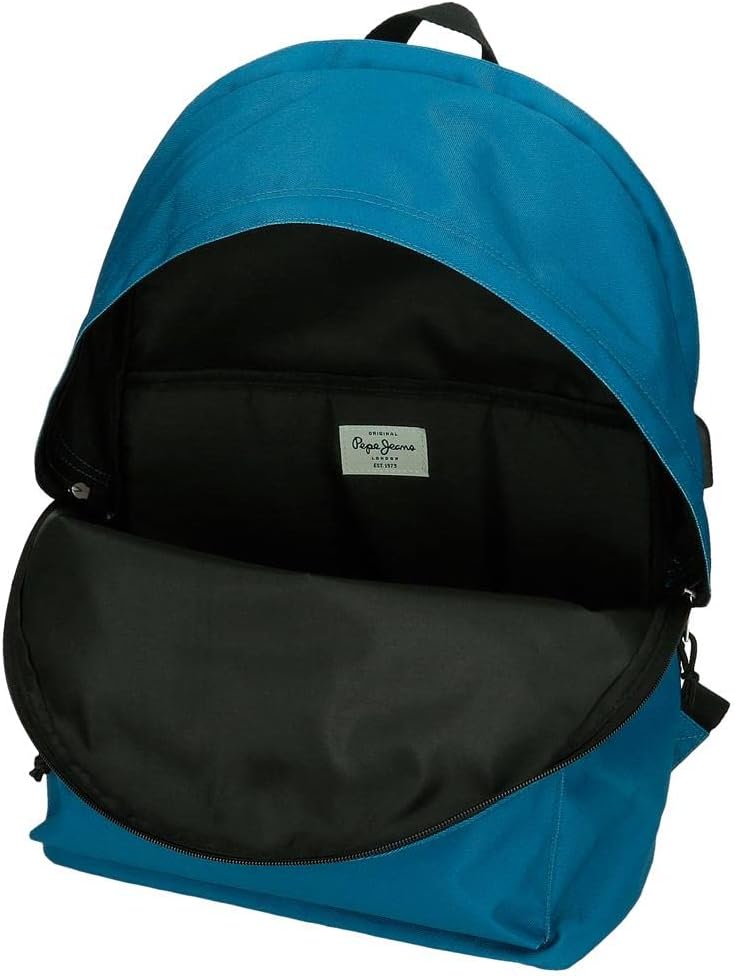 Schulrucksack mit Doppelfach, Einheitsgröße Blau (Aris)