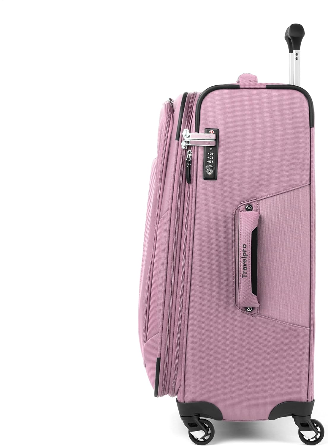Erweiterbares Reisegepäck mit Spinner-Rädern, Checked-Medium 25-Inch Orchidee, Rosa, Violett