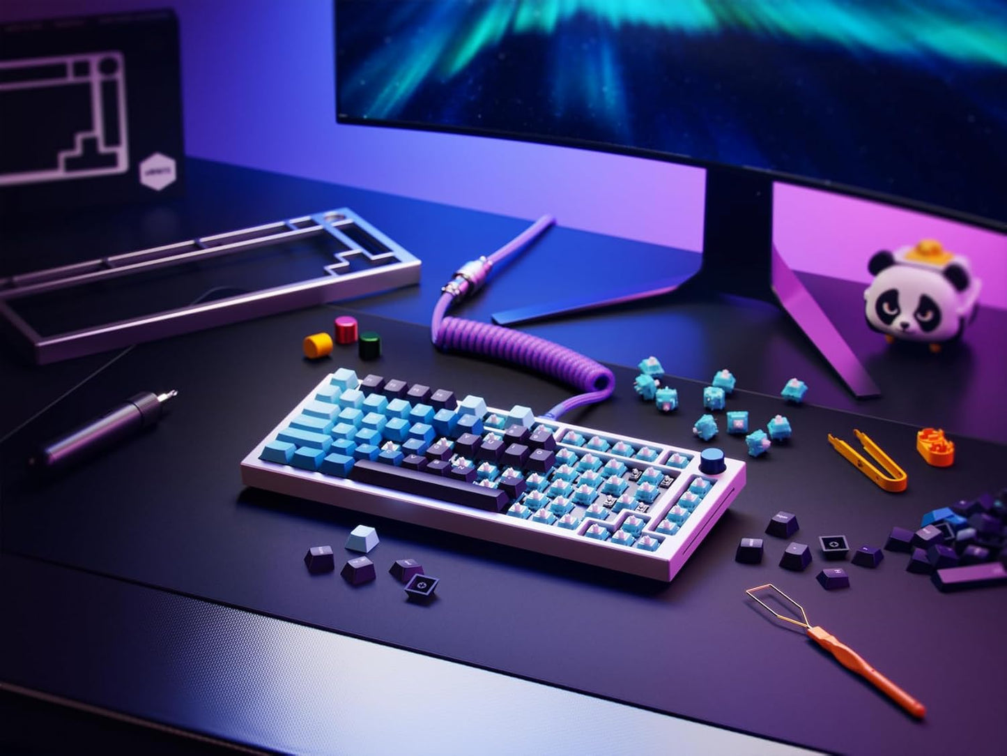Lynx - Tastaturschalter-Set (36 Stück), Linear|Ungeschmiert