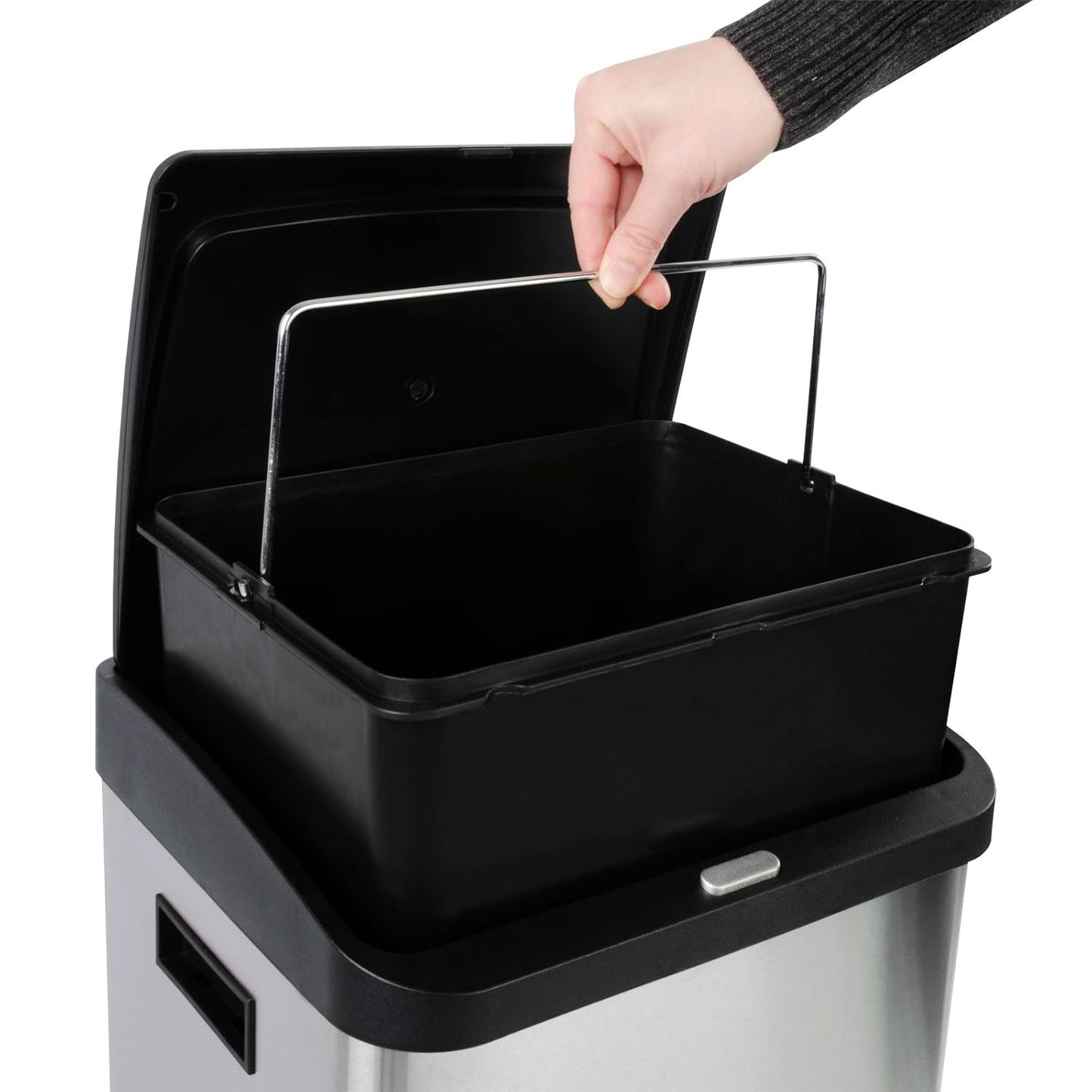 Mülleimer mit 2 Kammern, 2 Kammern | 34 Liter (Dylan)
