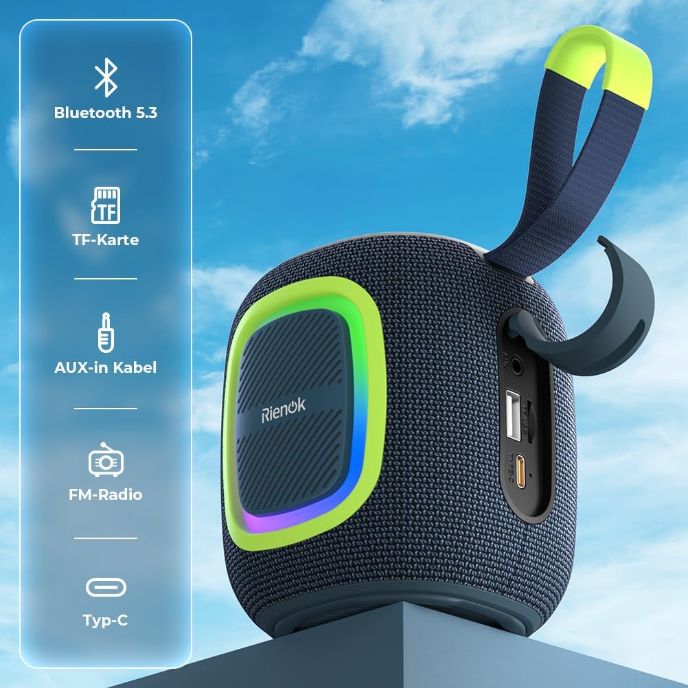 Bluetooth-Lautsprecher, Teal