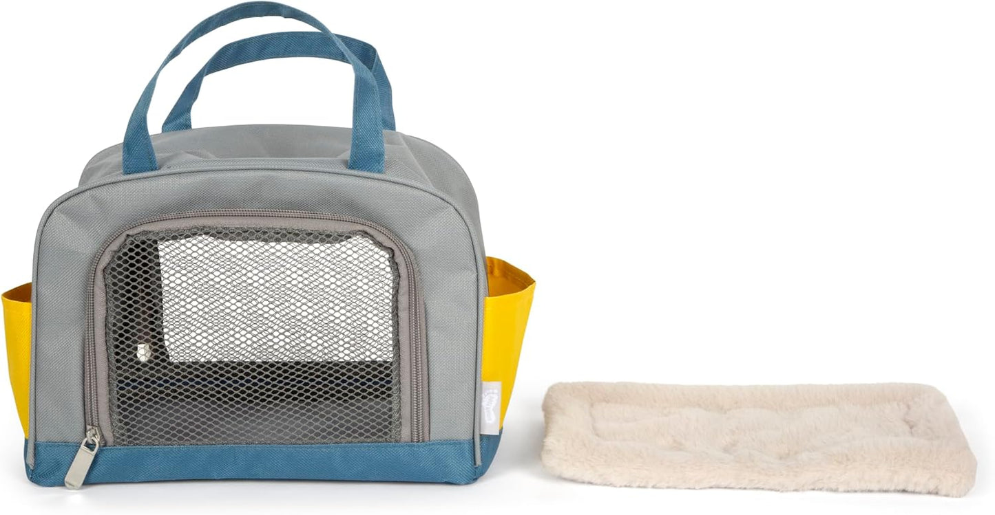 Hund mit Tasche und Pflege-Set, Hund