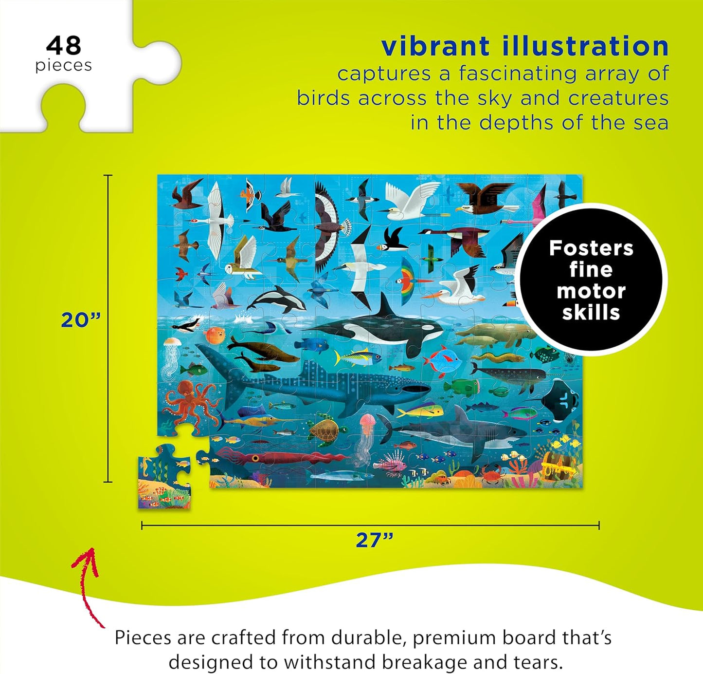 48-teiliges Puzzle-Set Meer & Himmel