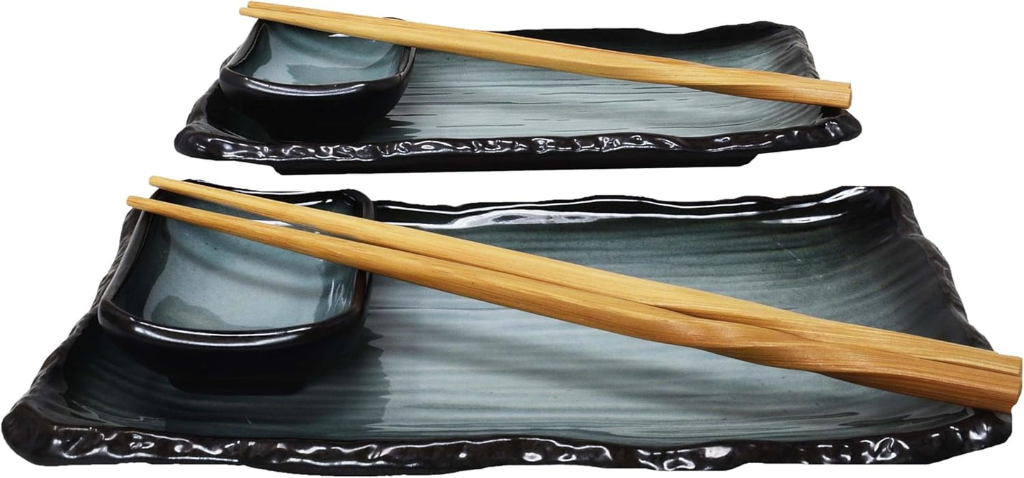 8-teiliges Sushi Geschirr Set