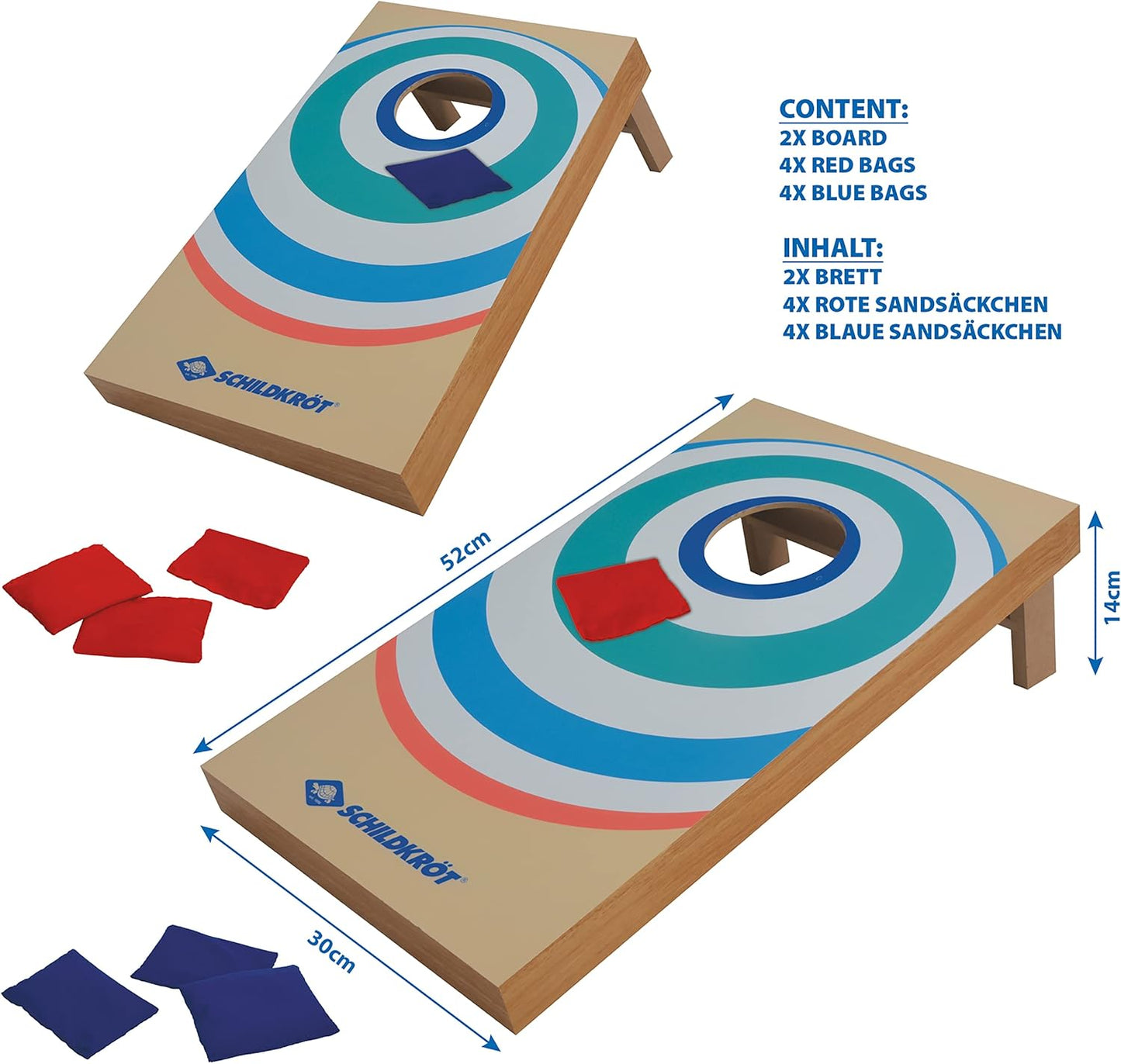 Cornhole Wurfspiel-Set