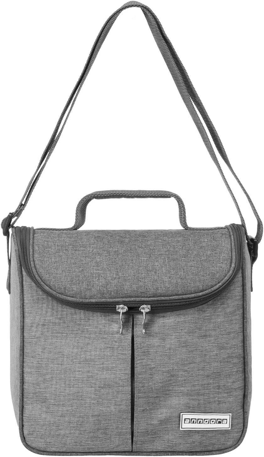 Kühltasche, 04 Liter - hellgrau meliert