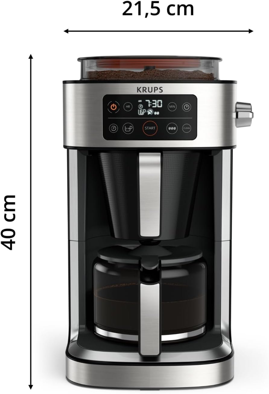 KM760D Aroma Partner Filterkaffeemaschine (2-10 Tassen), Automatische Kaffeemessung