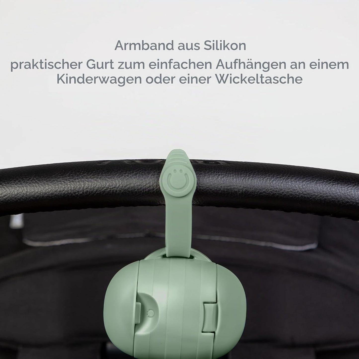 On-the-Go Dual Schnullerbox, Sage Green