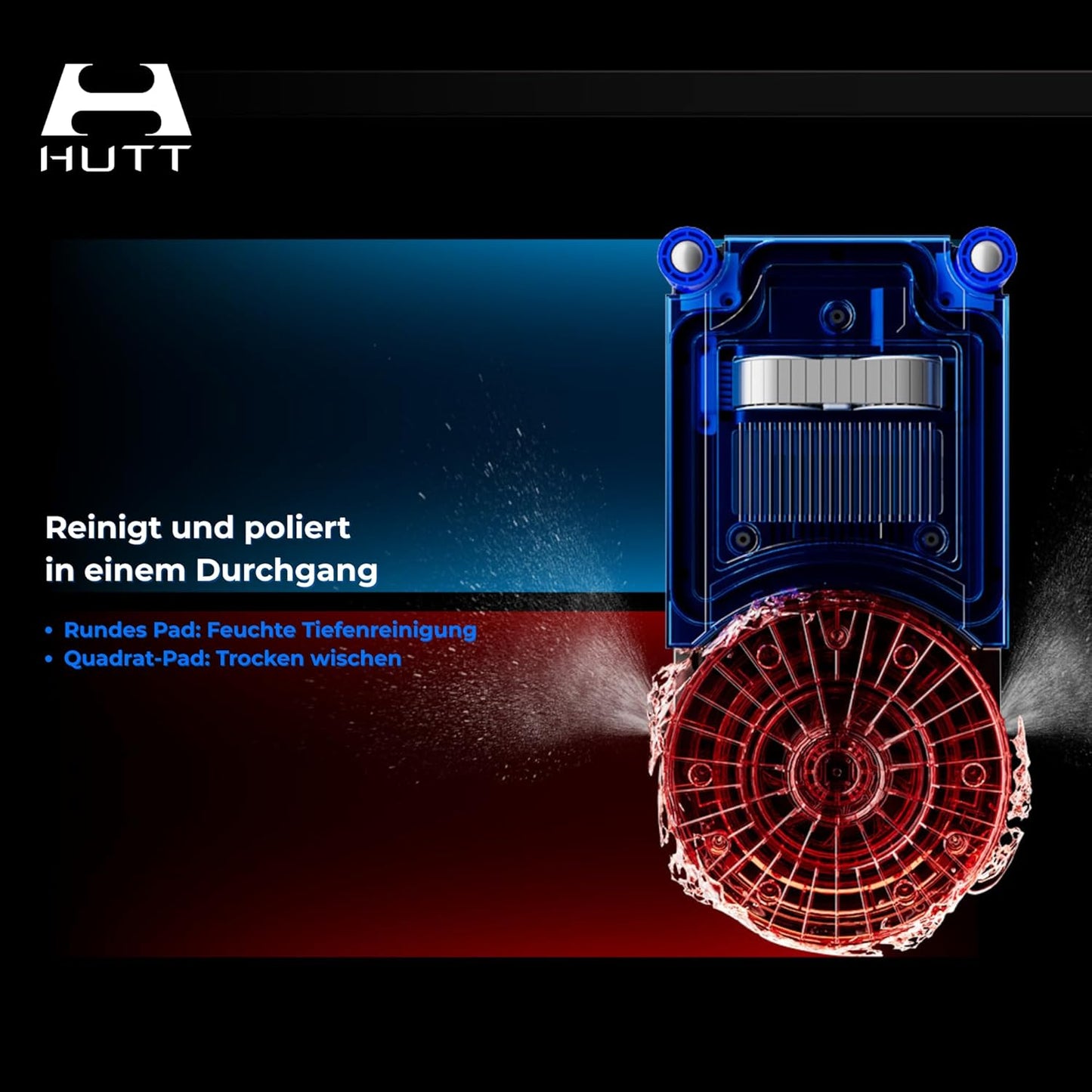 Fensterputzroboter mit intelligenter Routenplanung