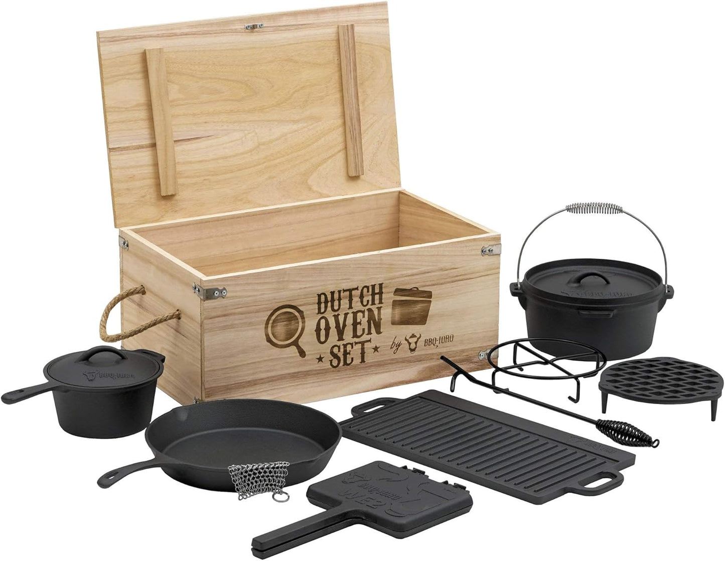 Dutch Oven Set, 10-teilig