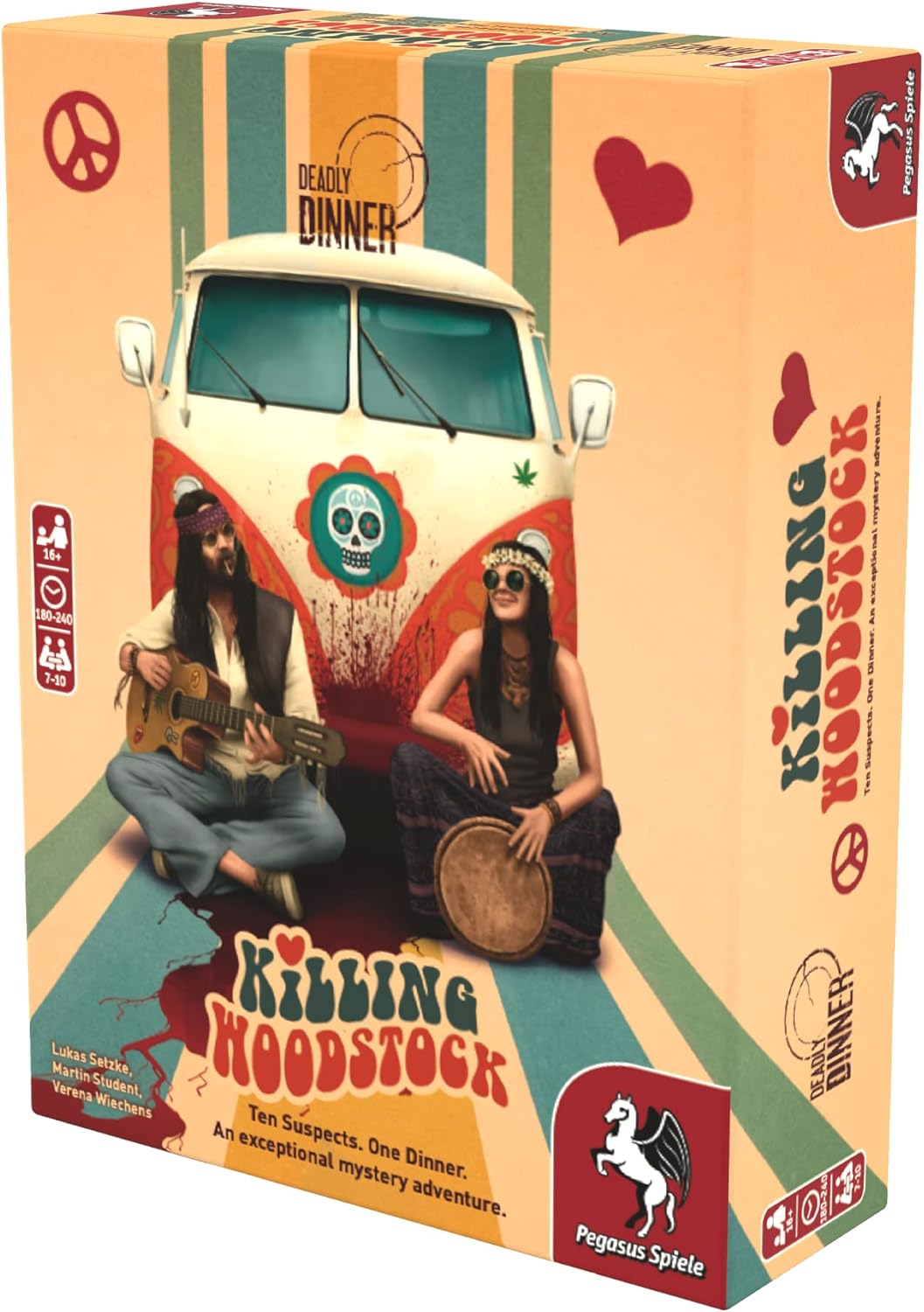 Deadly Dinner - Killing Woodstock Spiel