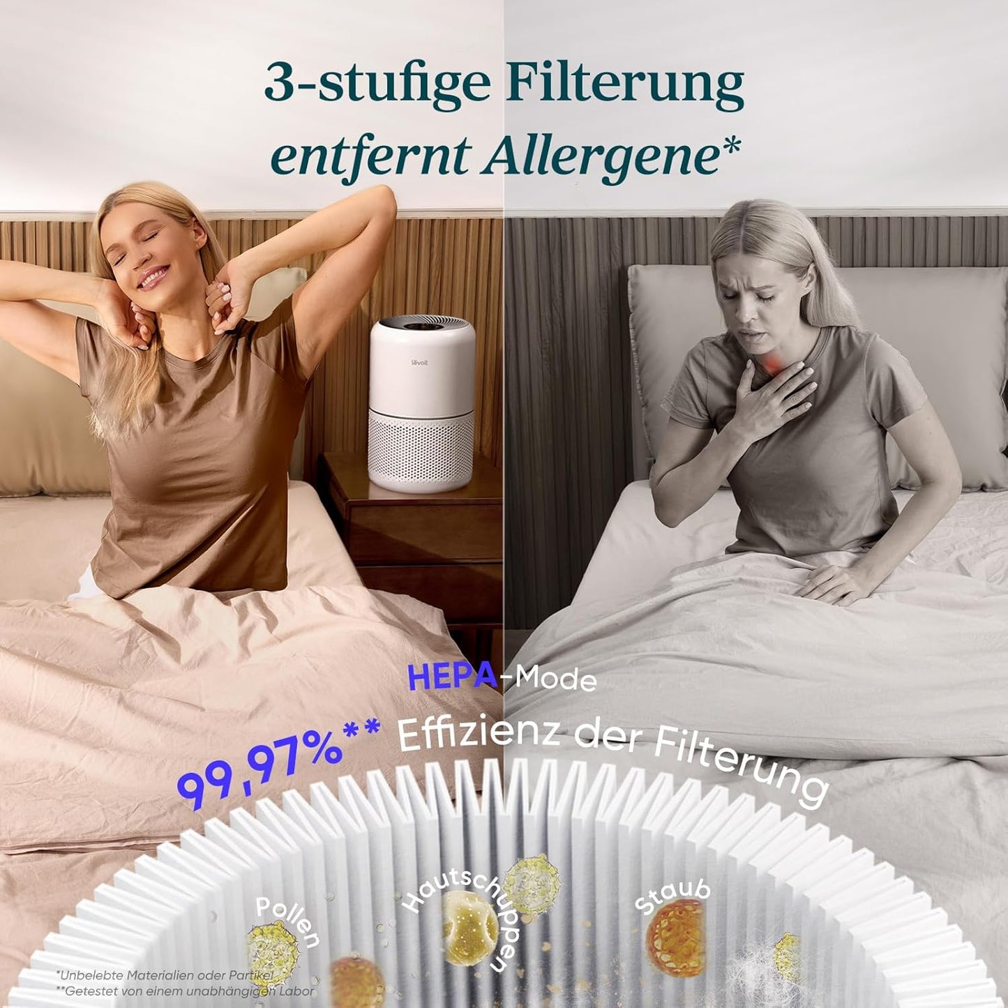 Luftreiniger Core 300, Mondweiss Core 300