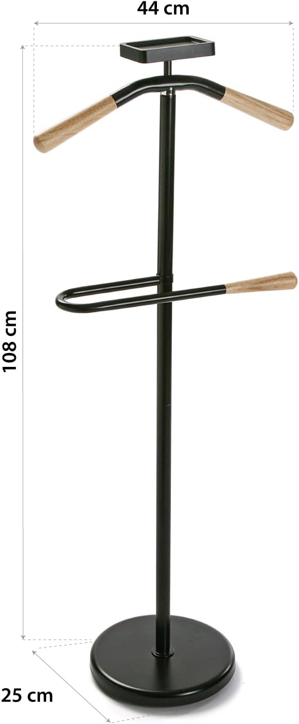 Moderner Herrendiener Cham, Schwarz